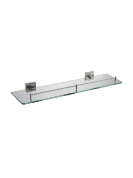 KES Bathroom Glass Shelf 1 Tier Shower Caddy Bath Basket Stainless Steel RUSTPROOF Wall Mount Brushed Finish, A2420A-2